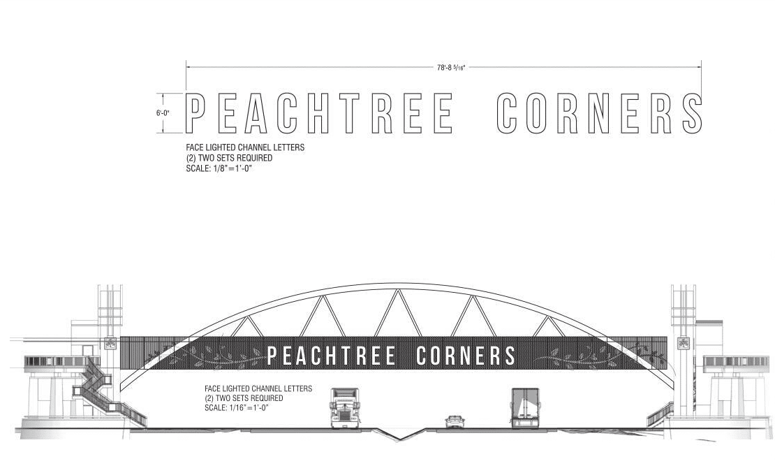 Peachtree Parkway Pedestrian Bridge