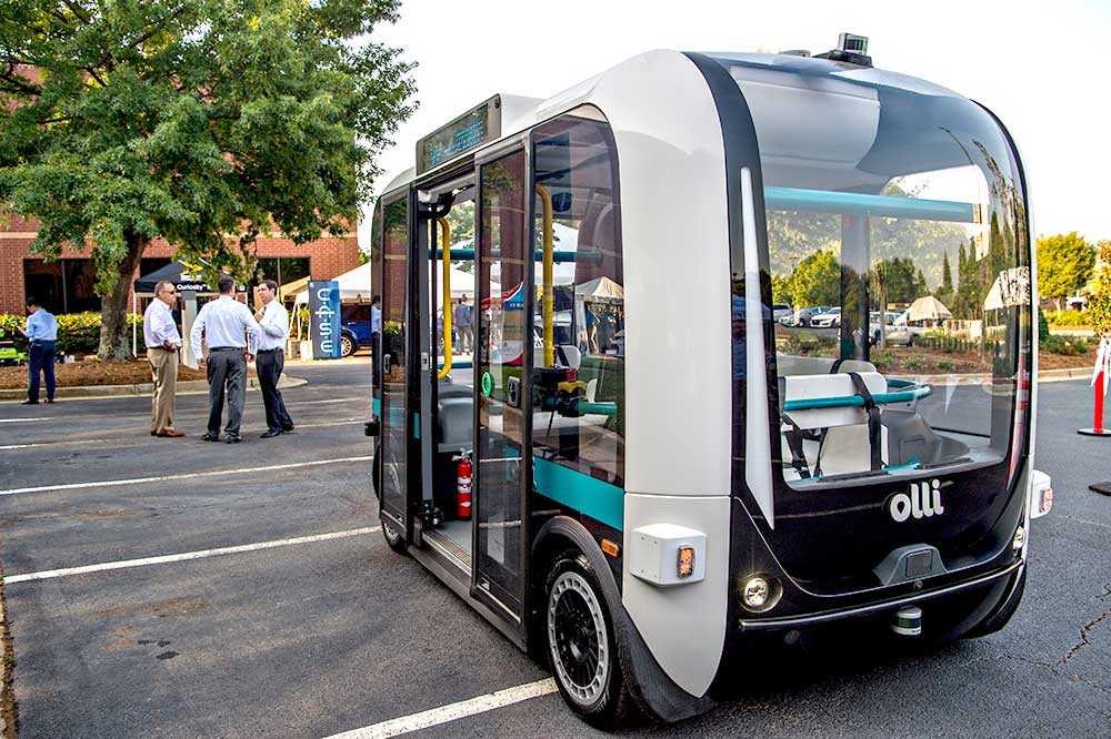Olli Autonomous vehicle