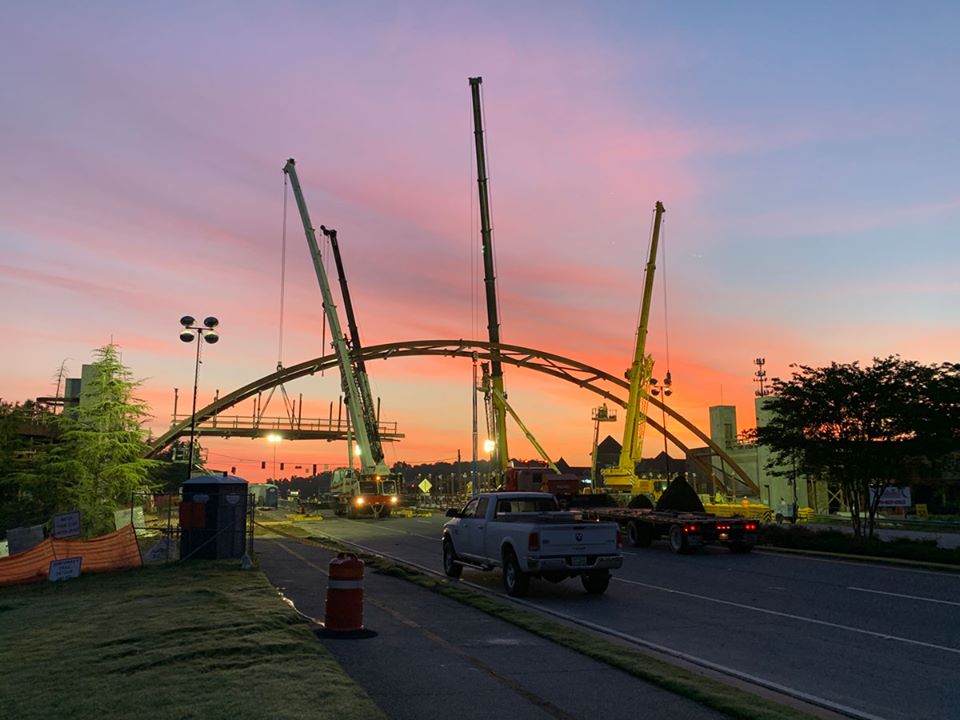 Peachtree Corners Pedestrian Bridge