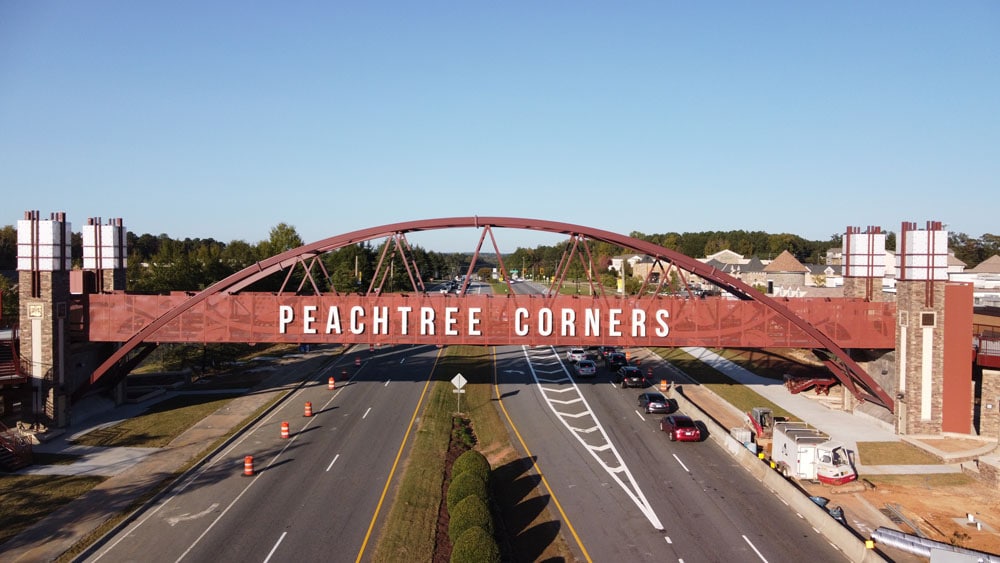 Peachtree Corners Pedestrian Bridge