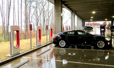 Tesla V3 Charging Stations at Peachtree Corners