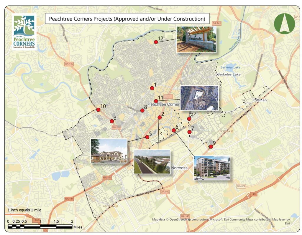 Transforming Peachtree Corners: 2022 Development Roundup