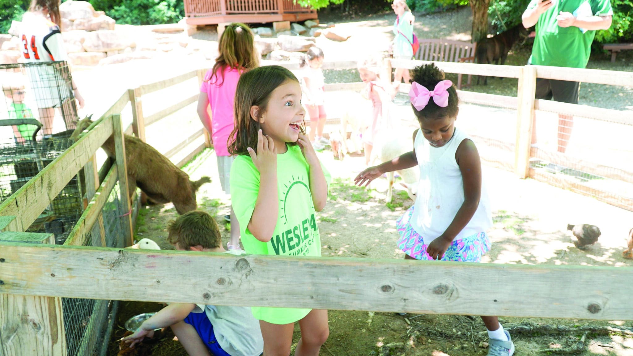 field trip with Wesleyan School Summer Camp