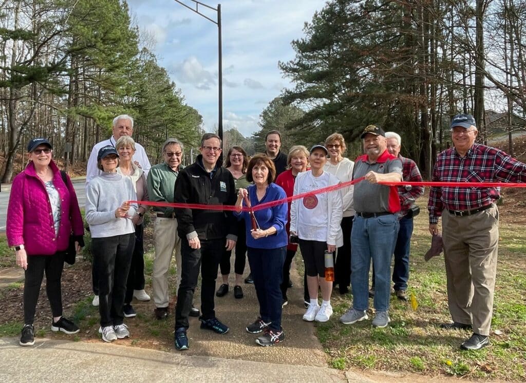 Ribbon Cut on Jay Bird Alley - Peachtree Corners Magazine