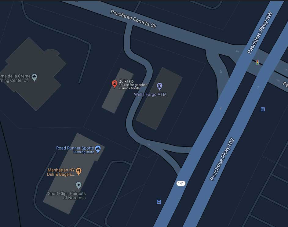 QUIKTRIP at Peachtree Corners Circle (Google Map)