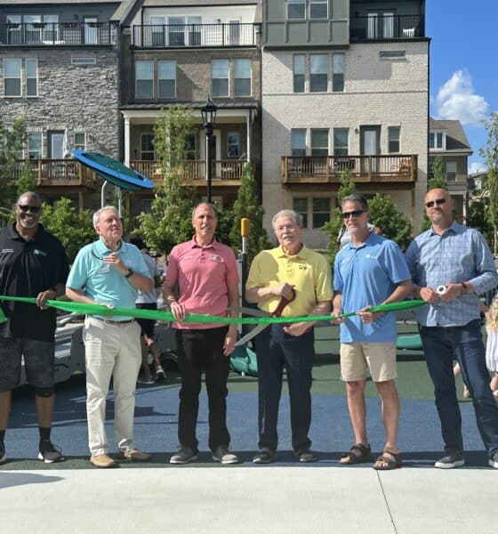 Last November, the city began constructing a new tot lot playground for children under six years old that is themed around space exploration. 