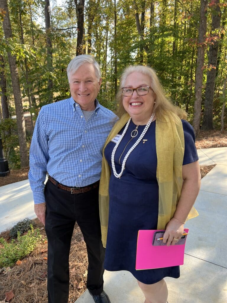 Special guests at the Debbie Mason Memorial Garden dedication