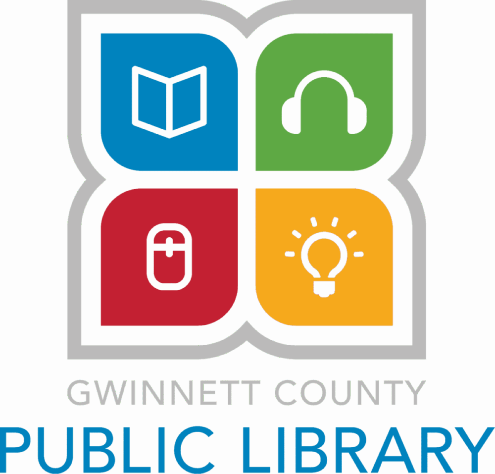 GCPL logo used on an article about the library being awarded a grant and the Career Online High School program
