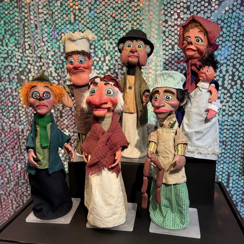 Puppets of the Chelm Players created by Roger Roberts