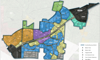 map of central business district of Peachtree Corners