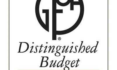 Logo for the Distinguished Budget Presentation Award