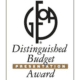 Logo for the Distinguished Budget Presentation Award